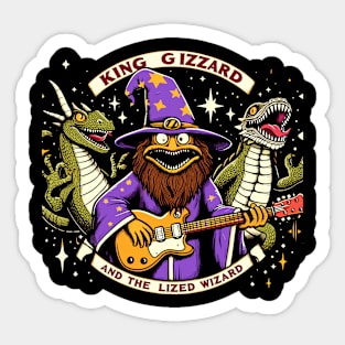 king gizzard and the lizard wizard Sticker